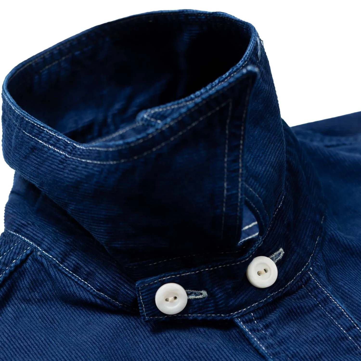 Post Overalls Shirts<No.2 Shirt Cotton Cords Indigo