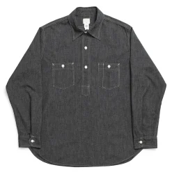 Post Overalls Shirts<No.2 Shirt Grey Covert Salt & Pepper