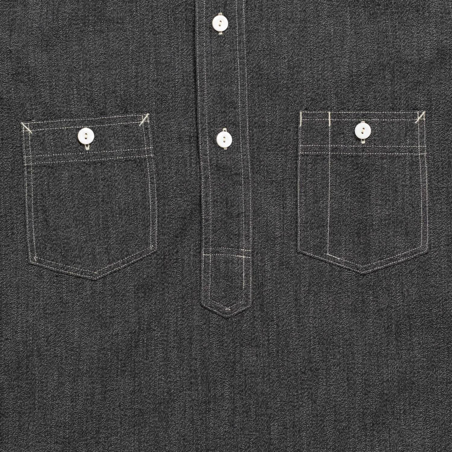 Post Overalls Shirts<No.2 Shirt Grey Covert Salt & Pepper
