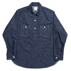 Post Overalls Shirts<No.2 Shirt Light Denim Indigo