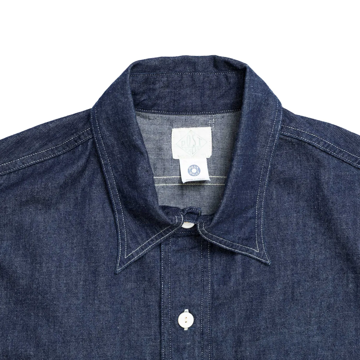 Post Overalls Shirts<No.2 Shirt Light Denim Indigo