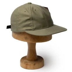 Poten Baseball Cap Poten<Poten Back Satin Baseball Cap Olive