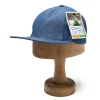 Poten Baseball Cap Poten<Poten Cotton/Linen Chambray Baseball Cap Navy