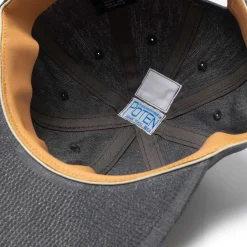 Poten Baseball Cap Poten<Poten Cotton/Linen Chambray Baseball Cap Black