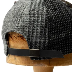 Poten Baseball Cap Poten<Poten Harris Tweed Baseball Hat Mix