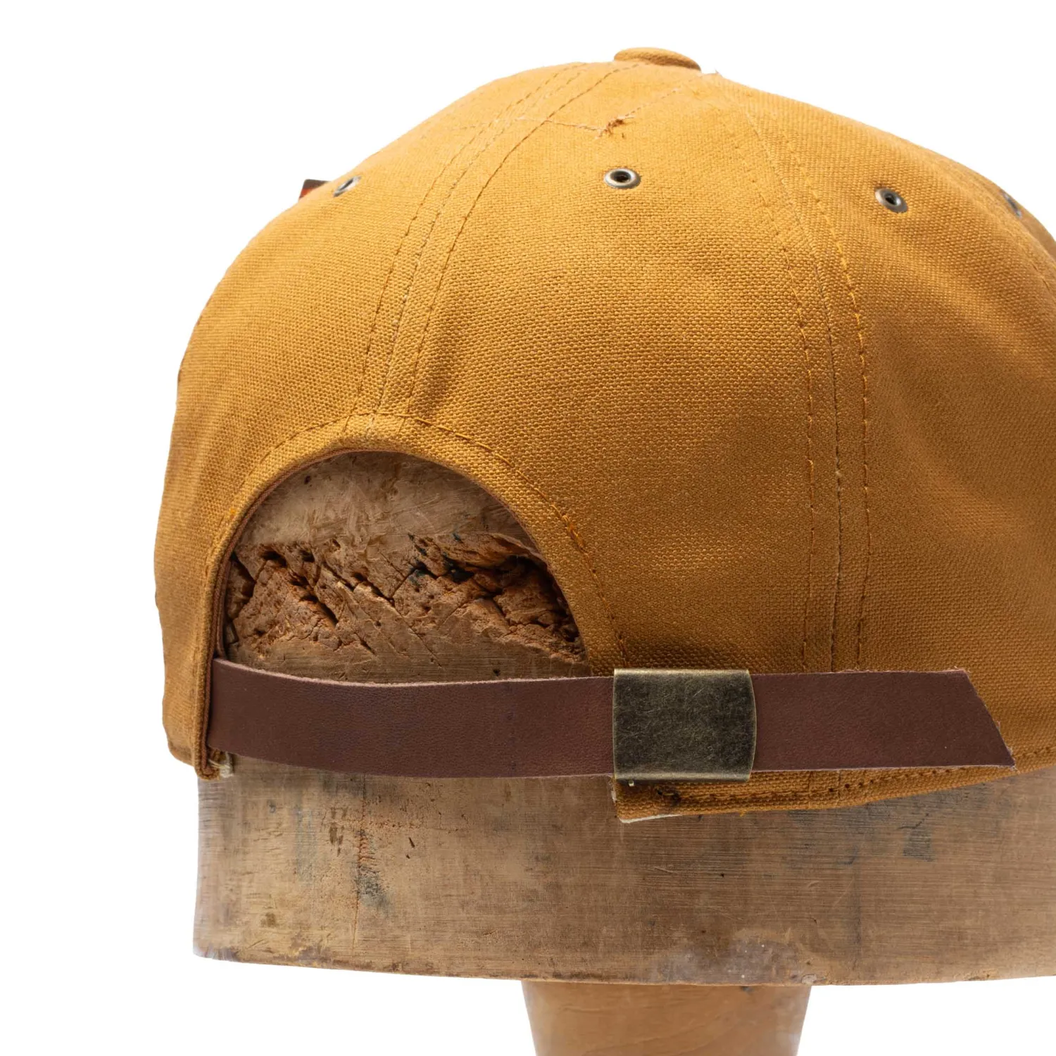 Poten Baseball Cap Poten<Poten Hunting Canvas Baseball Cap Brown