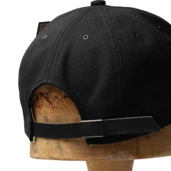 Poten Baseball Cap Poten<Poten Vintage Hopsack Baseball Cap Black