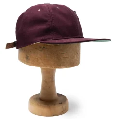 Poten Baseball Cap Poten<Poten Vintage Hopsack Baseball Cap Wine