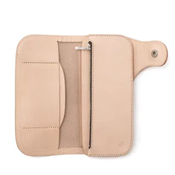 Clutch Cafe Red Moon<Red Moon Long Wallet Natural