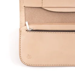 Clutch Cafe Red Moon<Red Moon Long Wallet Natural