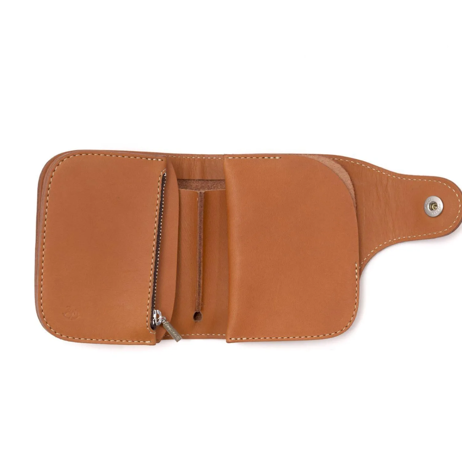 Clutch Cafe Red Moon<Red Moon Short Wallet Light Tan HR-01A