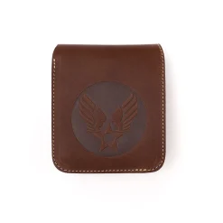 Clutch Cafe Red Moon<Red Moon Short Wallet U.S. Air Force Brown