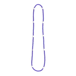 Red Rabbit Red Rabbit<Trading Co African Trade Bead Necklace Blue