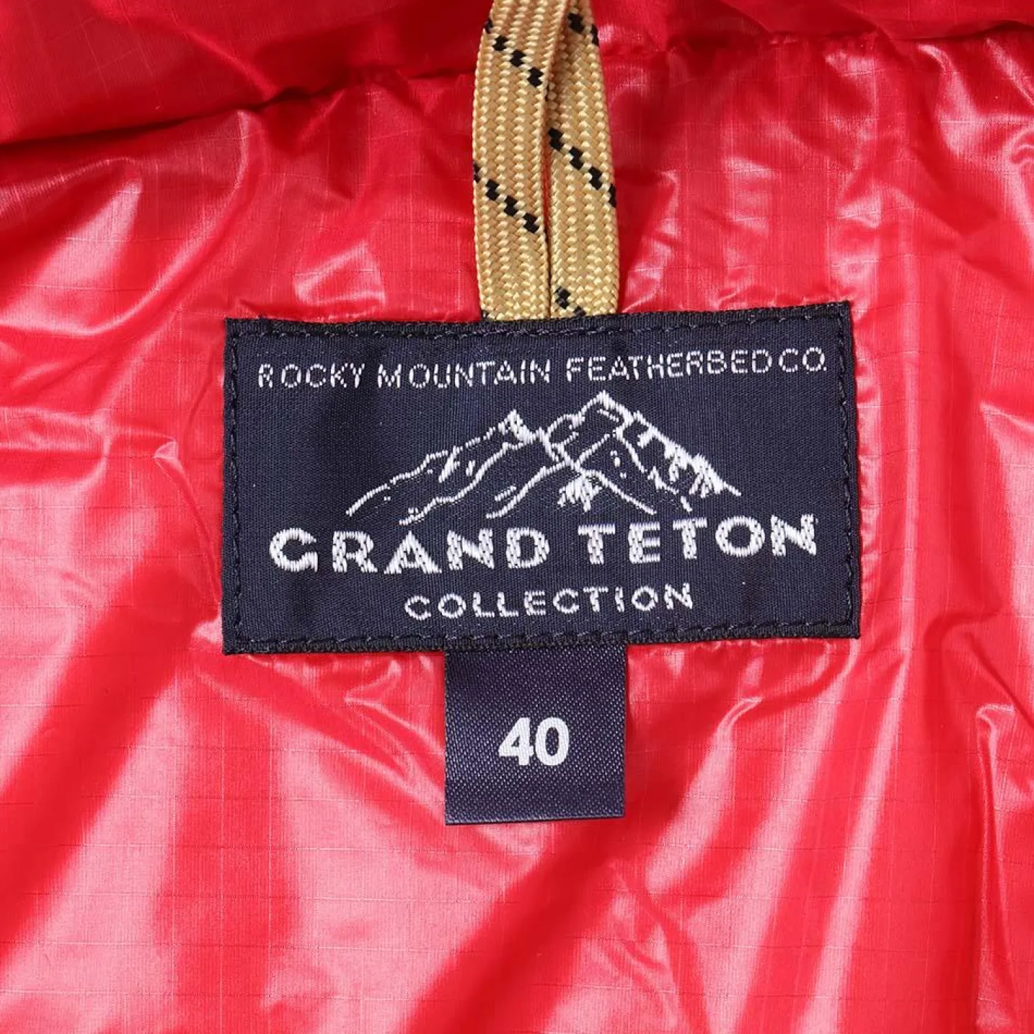 Rocky Mountain Featherbed Jackets And Coats<Teton Jacket Red