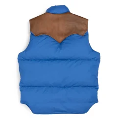 Rocky Mountain Featherbed Vests<For Clutch Cafe Down Vest Blue