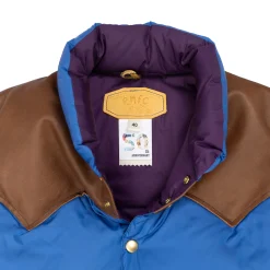 Rocky Mountain Featherbed Vests<For Clutch Cafe Down Vest Blue