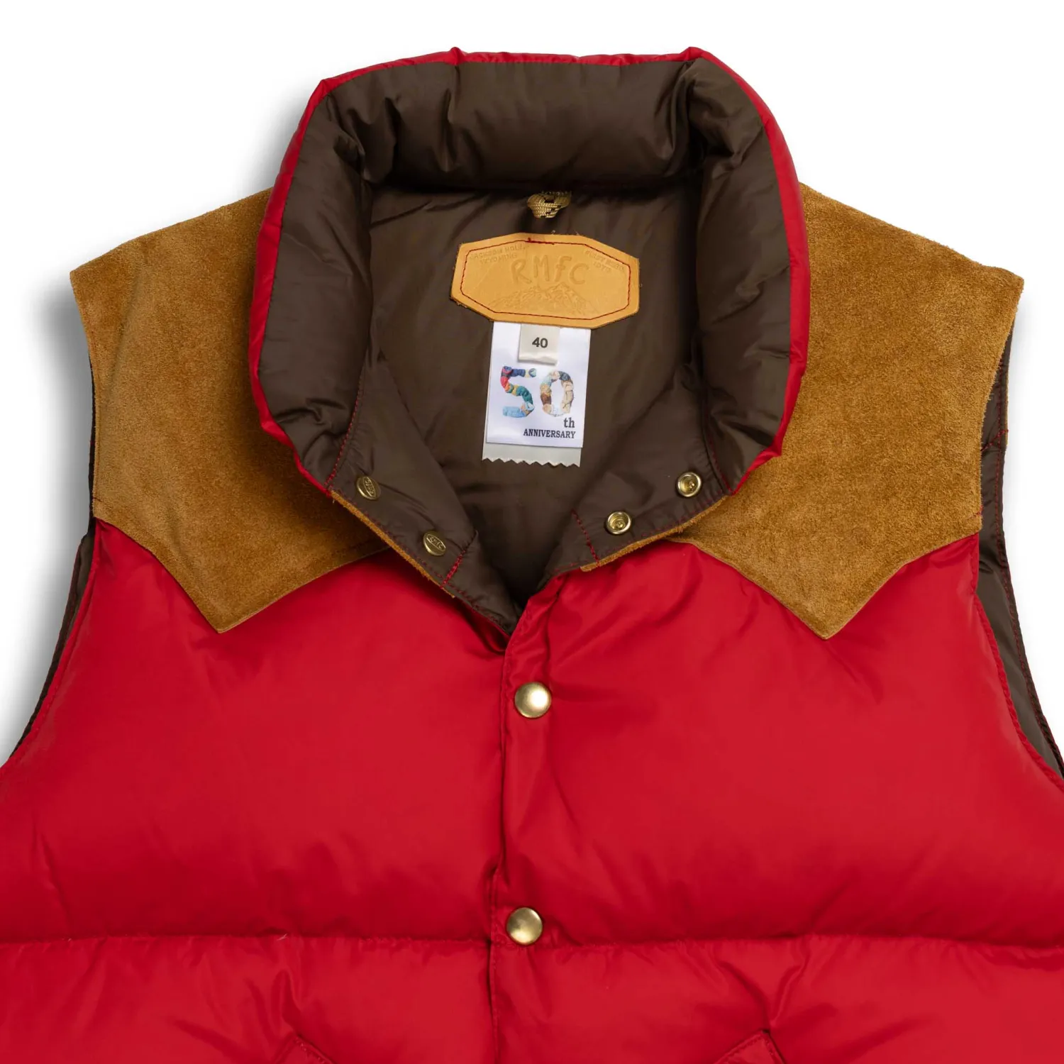Rocky Mountain Featherbed Vests<Down Vest Red