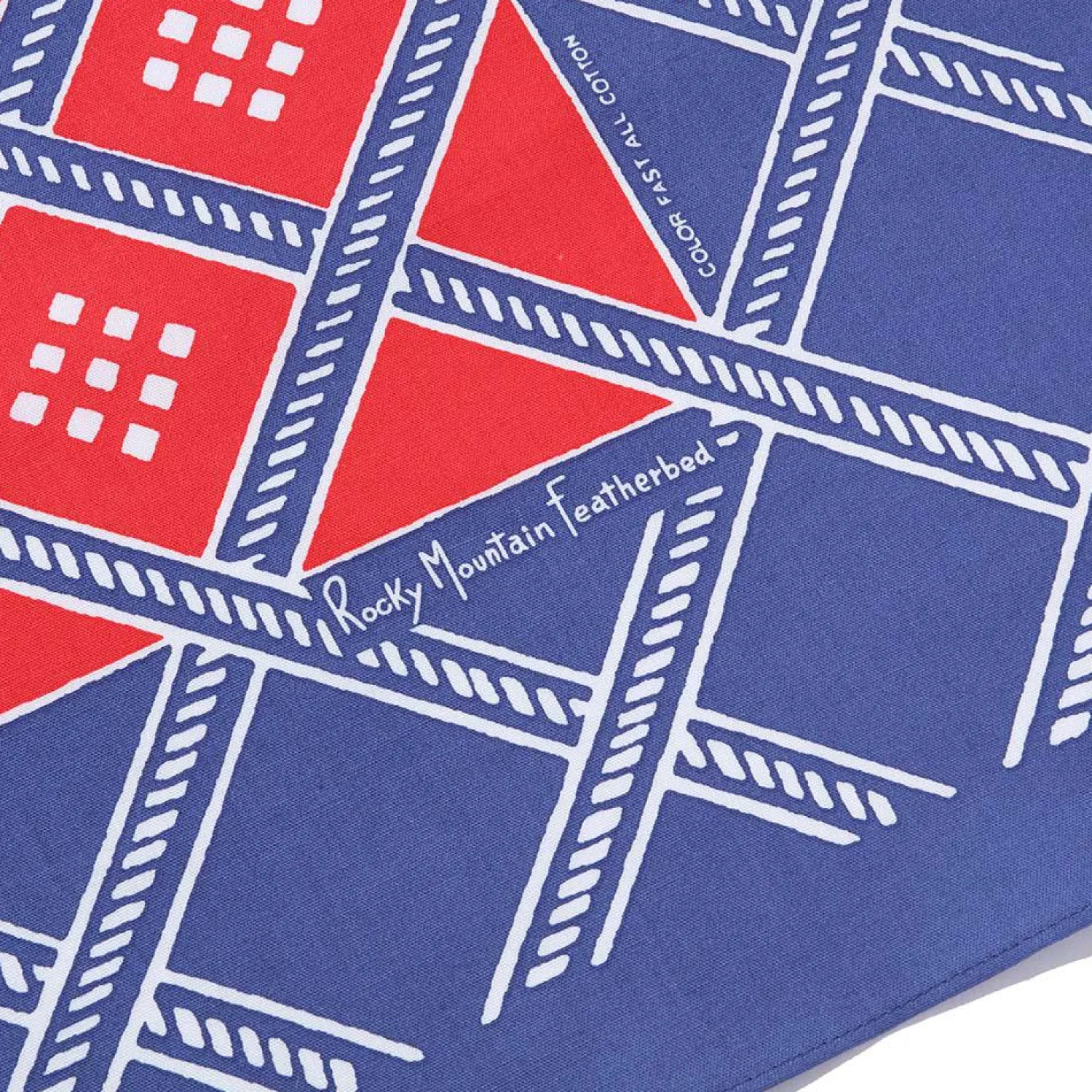 Rocky Mountain Featherbed Bandanas<Scarf Federal Stars Blue/Red