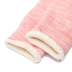 Rototo Rototo<Double Face Socks L. Pink