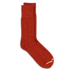 Rototo Rototo<Merino Lambswool Sock Brick