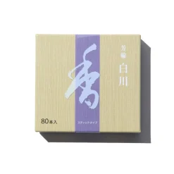 Shoyeido Incense Co Incense<. Shirakawa/White River (80 Sticks)