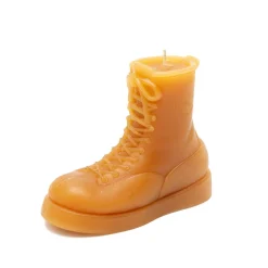 Solid Design White's<x White's Boots Wax Candle