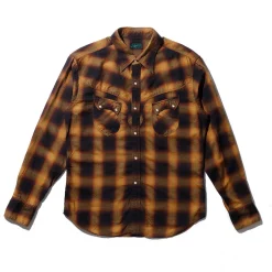 Stevenson Overall Shirts<Cody Western Shirt Camel x Black