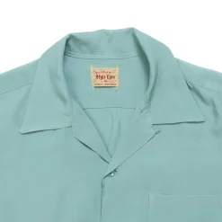 Style Eyes Shirts<by Toyo Enterprise Plain Bowling S/S Shirt L. Blue