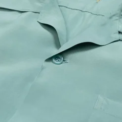 Style Eyes Shirts<by Toyo Enterprise Plain Bowling S/S Shirt L. Blue