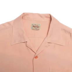 Style Eyes Shirts<by Toyo Enterprise Plain Bowling S/S Shirt Pink