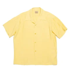 Style Eyes Shirts<by Toyo Enterprise Plain Bowling S/S Shirt Yellow