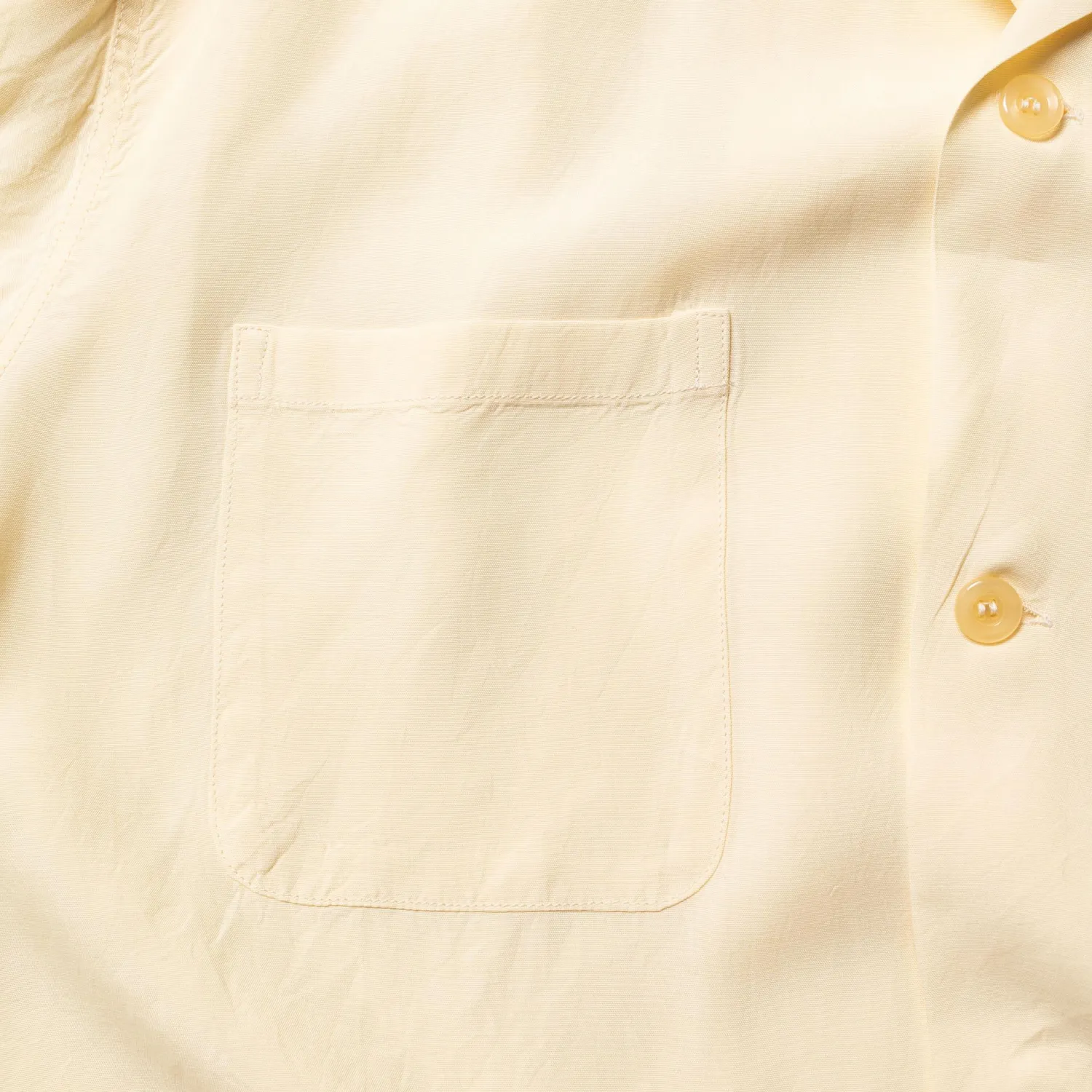 Style Eyes Shirts<by Toyo Enterprise Plain Rayon Bowling Shirt Off White