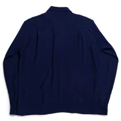 Style Eyes Shirts<by Toyo Enterprise Plain Rayon Bowling Shirt Navy