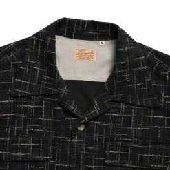 Style Eyes Shirts<Splash Flannel Sport Shirt Black
