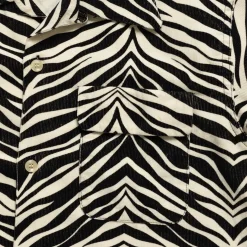 Style Eyes Shirts<Zebra Corduroy Shirt Off White