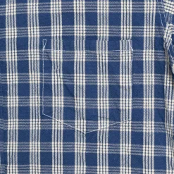 Sun Surf Shirts<by Union Supply Palaka Check Shirt Navy (One Wash)