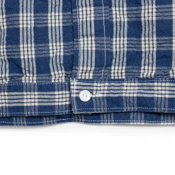 Sun Surf Shirts<by Union Supply Palaka Check Shirt Navy (One Wash)