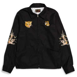 Tailor Toyo Jackets And Coats<Cotton Vietnam Map Jacket Black