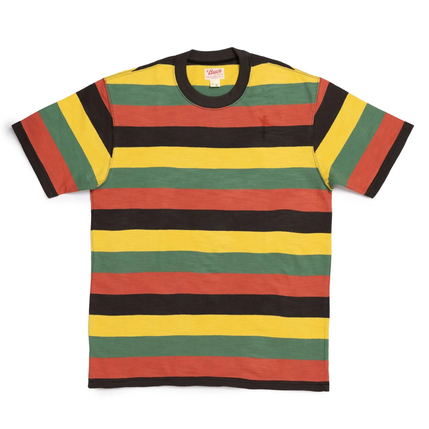 The Real McCoy's T-shirts & Undershirts<Buco Striped T-shirt Tricolour