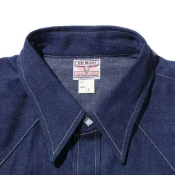 The Real McCoy's Shirts<Denim Western Shirt / Sawtooth Indigo