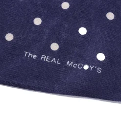 The Real McCoy's Bandanas<'Dot' Bandana Navy
