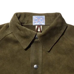 The Real McCoy's Leather Jackets|Jackets And Coats<8HU Leather Welder Jacket O. Brown