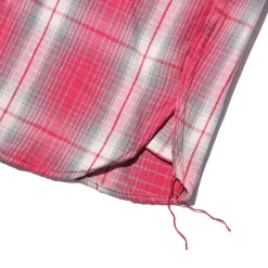 The Real McCoy's Shirts<8HU Ombre Check Summer Flannel Shirt Pink