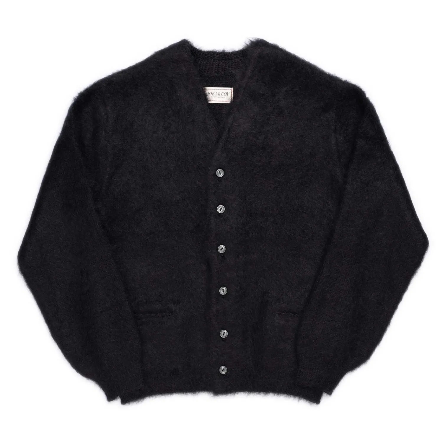 The Real McCoy's Knitwear<Joe McCoy Mohair Cardigan Black