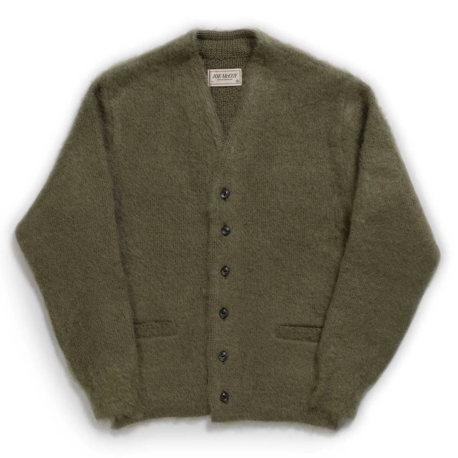 The Real McCoy's Knitwear<Joe McCoy Mohair Cardigan Mint