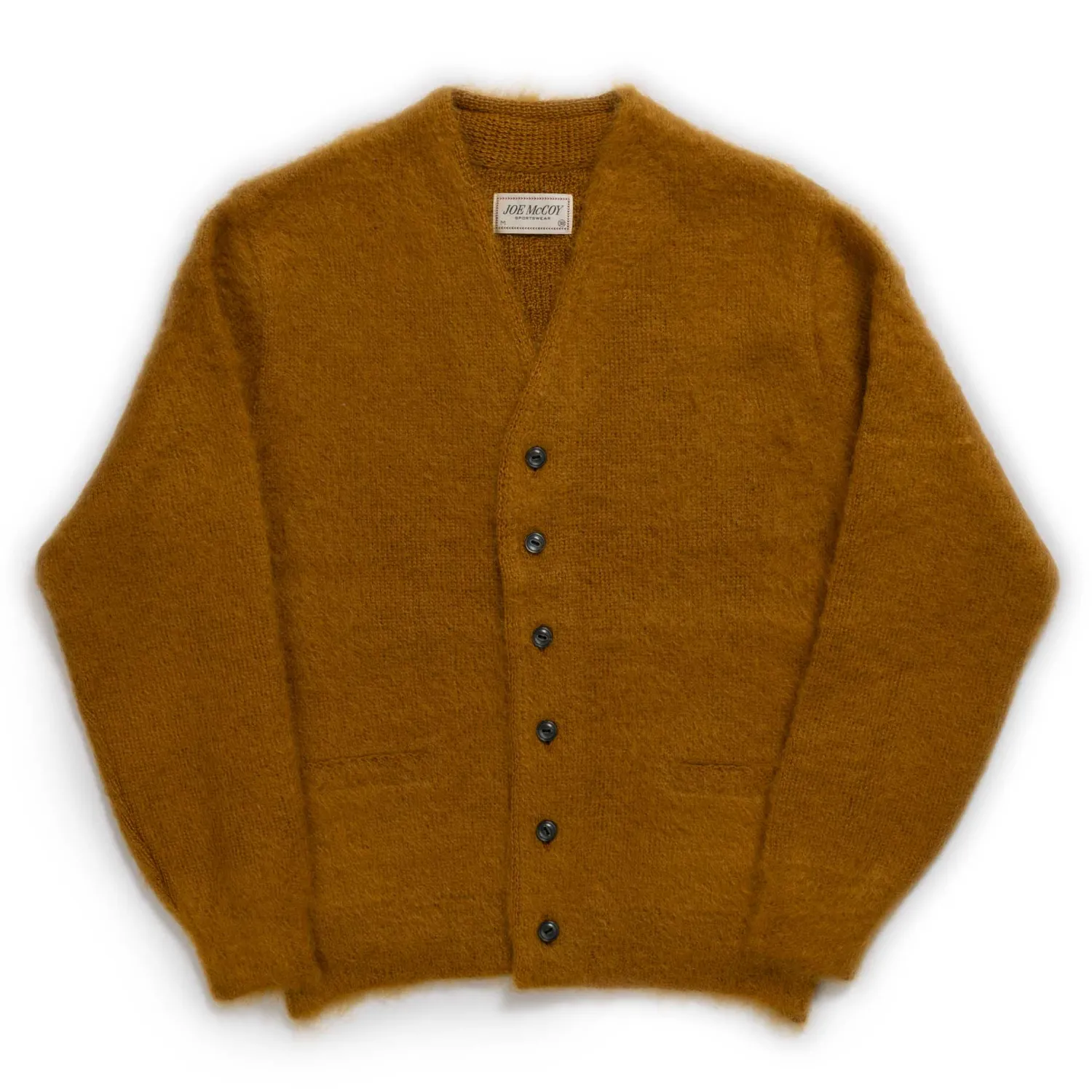 The Real McCoy's Knitwear<Joe McCoy Mohair Cardigan Mustard