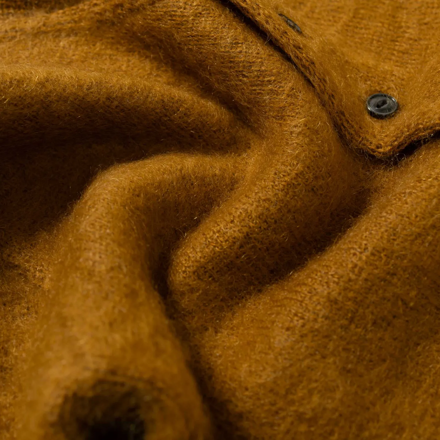 The Real McCoy's Knitwear<Joe McCoy Mohair Cardigan Mustard