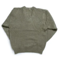 The Real McCoy's Knitwear<Joe McCoy V-Neck Mohair Sweater Mint