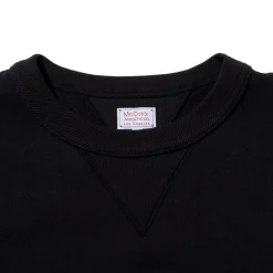 The Real McCoy's Sweatshirts & Hoodies<10.oz Loopwheel Sweatshirt Black