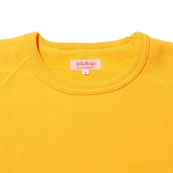 The Real McCoy's Sweatshirts & Hoodies<9.oz Loopwheel Raglan Sleeve Sweatshirt Yellow
